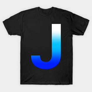 Blue Letter J T-Shirt